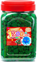 Iooleem Green Pom Poms, Pom Poms by IOOLEEM