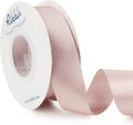 Ribbli Vanilla Double Faced Satin Ribbon, 1” x Continuous 25 Yards, Use by Ribbli