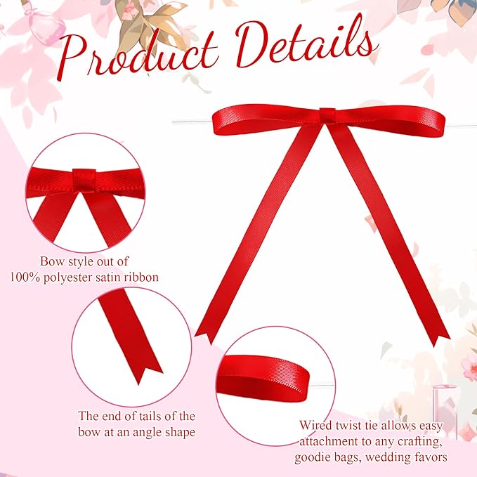 Riceshoot Red Bows - Image 4