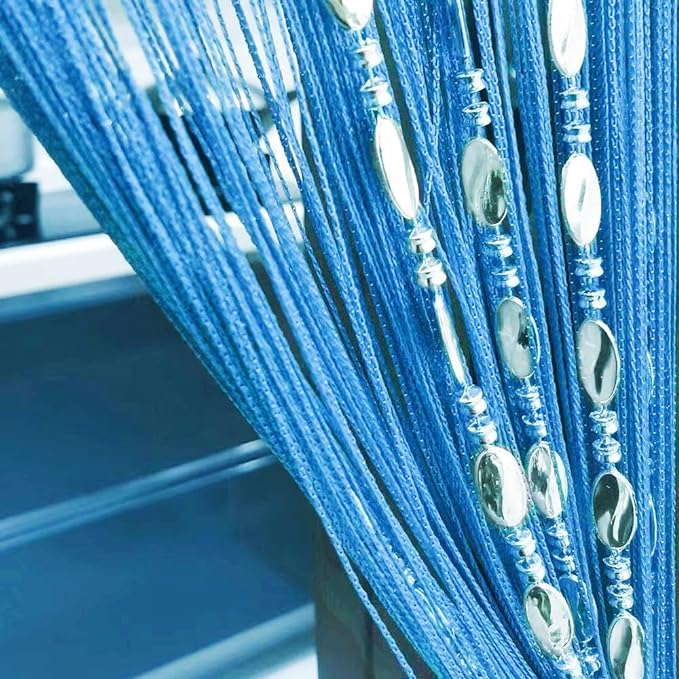 ave split 100cmX200cm Decorative Door String Curtain Beads Wall Panel Fringe by avesplit