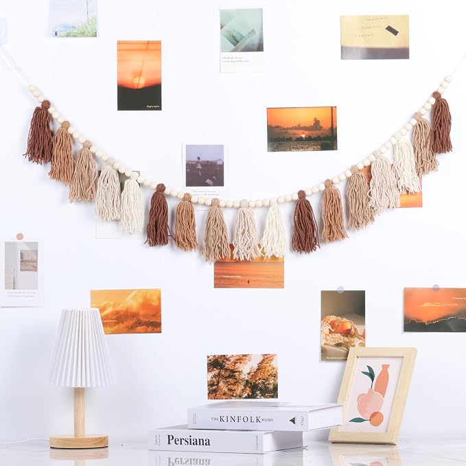 Boho Tassel Garland, Boho Tassel Garland Party Decor - Image 3