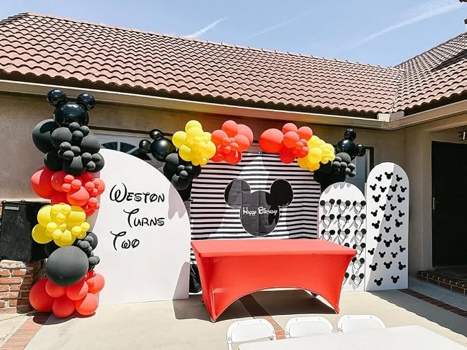 KBZVNAF Red Yellow Black Latex Balloons 60 Pack 12 inch | Red Yellow Black - Image 5