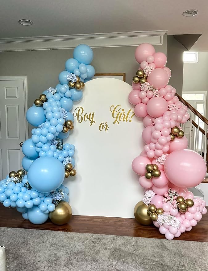 Gender Reveal Balloon Arch Garland Kit - Image 3