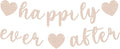 Pre-Strung Happily Ever After Banner by EONNCNT