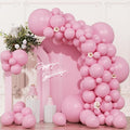 104pcs Pastel Pink Balloons Garland Arch Kit, 18 12 10 5 Inch | Different Size by OWPFJG