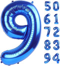 Navy Blue 9 Balloon by IWERP