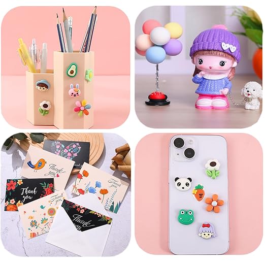 200 Pcs Sticky Tack, Double Sided Sticky Dot, No Trace Poster Adhesive Putty - Image 6