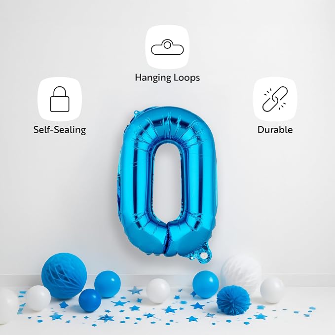 Restaurantware Balloon 1 Pack of Mylar Hanging Reusable Self-Sealing Balloons - Image 4