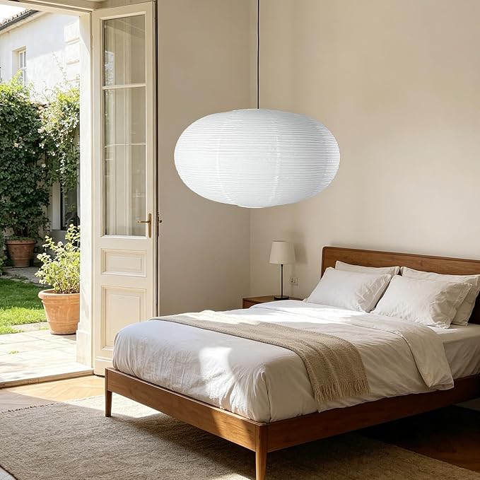 23.6'' Oval Boho Paper Lanterns - Image 4