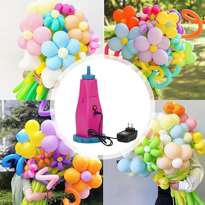 Balloon Air Pump Balloon Inflator Electric Pump Blower Machine Modeling Balloon - Image 5