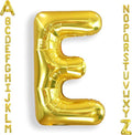 AULE 40 Inch Gold E Balloon Letter Foil A-Z Birthday Big Alphabet | Birthday by AULE