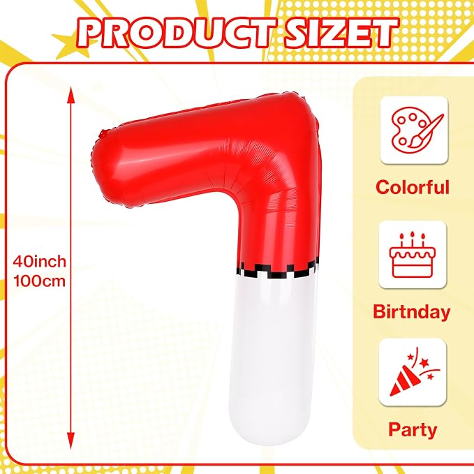 40 Inch Large Vibrant Foil Balloons - Image 2