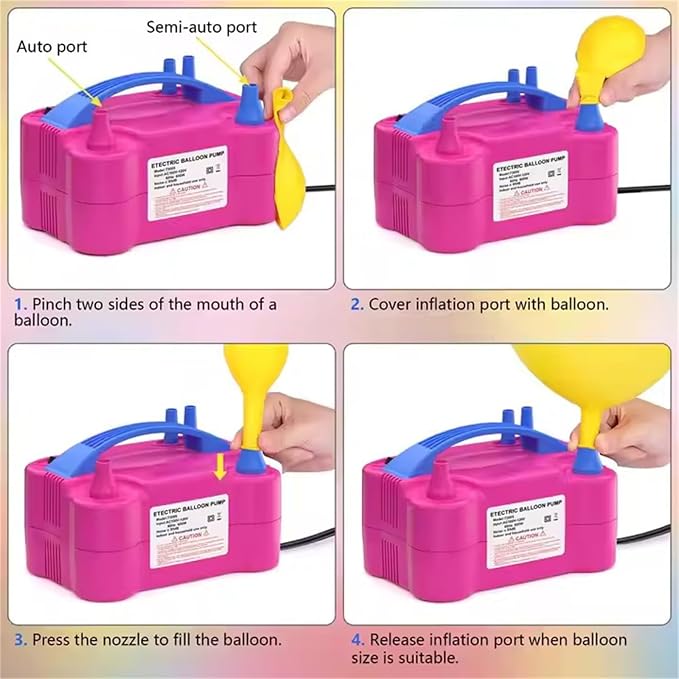 Portable Electric Balloon Pump, Balloon Pump Electric - Image 4
