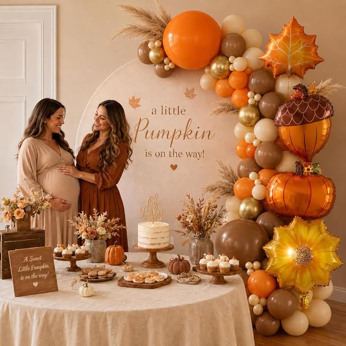 Fall Party Decoration Balloon Arch Kit - Image 6
