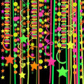 530feet UV Paper Neon Garland Neon Streamers Glow in The Dark Glow Party by WELITTCON