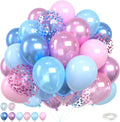 Pink and Blue Balloons, for Girl Boy Gender Reveal Birthday Baby Shower Party by FEYG