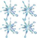 Iridescent Cone Spike Balloons Holographic Balloons Star Burst Sparkly Music by Enimapod