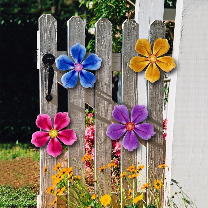 Giyyomtr Flowers Outdoor Wall Decor - Image 2