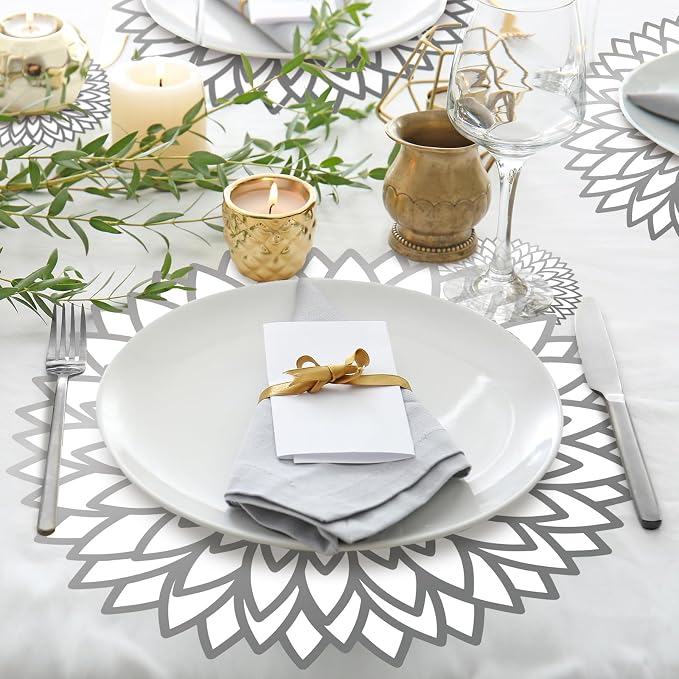 Geosar 200 Disposable Paper Placemats and Coasters Set Summer Hawaiian Luau - Image 2
