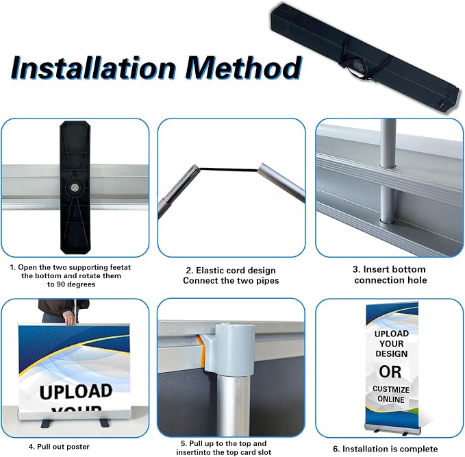 CUSTOM Retractable Banner Stand, Banners are made from curl-free fabric - Image 9