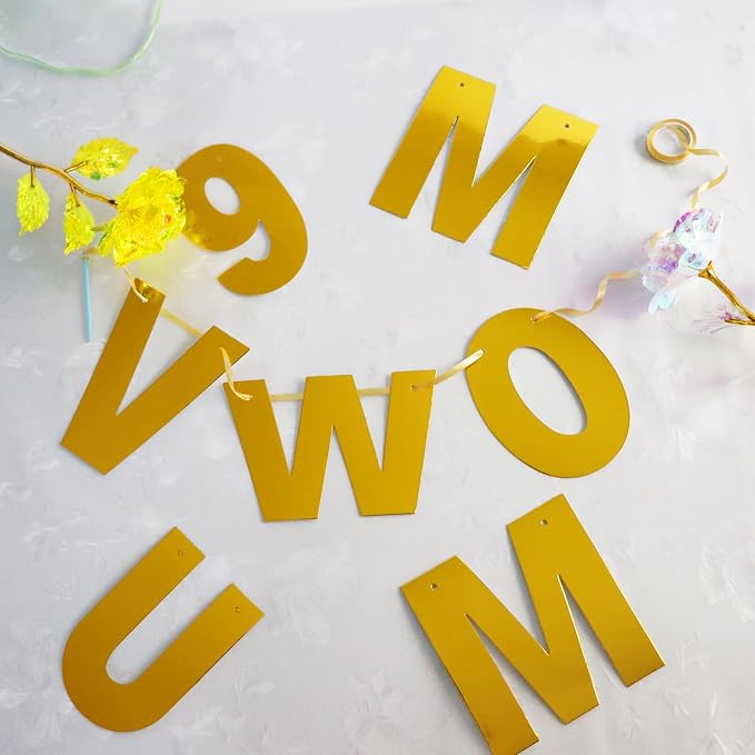 116 Pcs DIY Glitter Customizable Banner Kit Custom Banner Including 111 Letters - Image 3