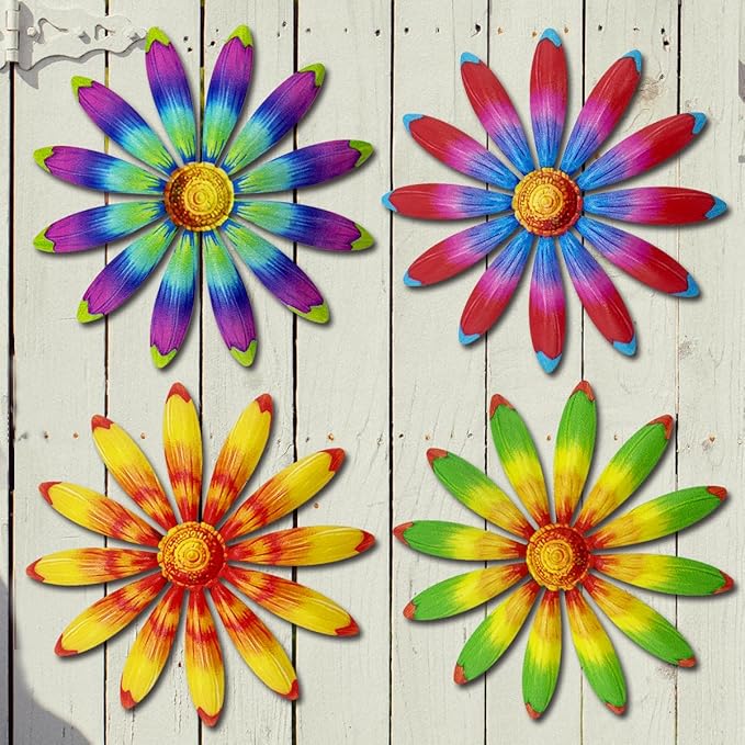 Giyyomtr Metal Flowers Wall Decor by Giyyomtr