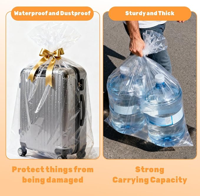 31.5×39.37inch 5 Pack Luggage Cover Heavy-duty - Image 5