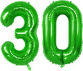Number 30 Balloons for 30th Birthday Party Decorations, 0-100 Large No.30 by Joycard