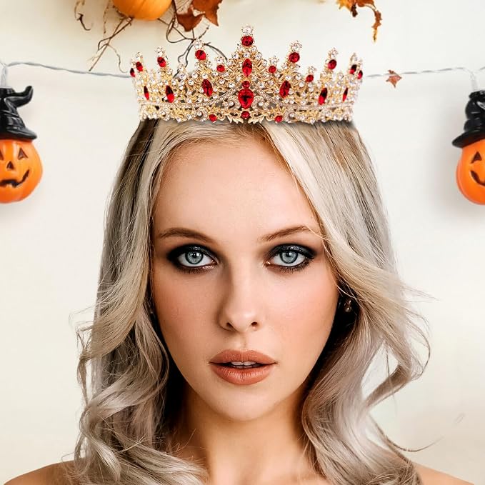 Fesciory Birthday Crown for Women, Adult Fit, Coming of Age Gifts & Halloween - Image 3