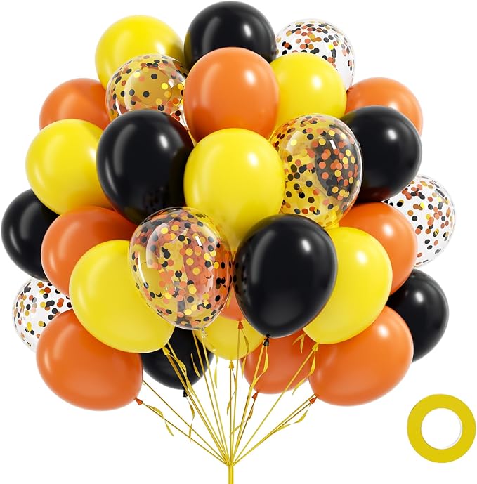 60pcs Construction Balloons 12inch by Unknown