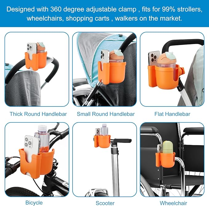 Accmor Stroller Cup Holder - Image 8