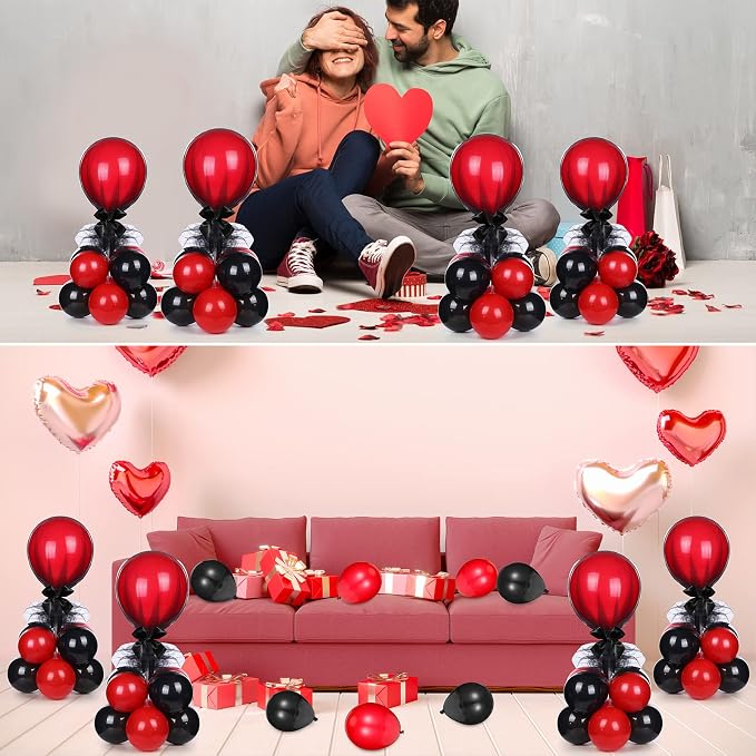 BBTO 4 Set Table Centerpieces Balloons Stand Kit Table Stand Holder - Image 6