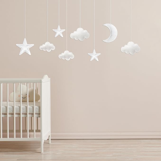 Ayfjovs 8pcs 3D Hanging Cloud Set - Image 9