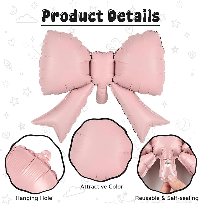 40 Inch Dusty Pink Number 7 - Image 4