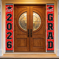 2026 Graduation Decorations, Congrats Grad Banner Backdrop by Gatherfun