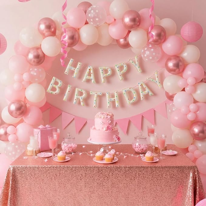 Pre-strung Happy Birthday Banner - Image 7