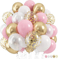 Pink Gold Balloons Set by HILAVO