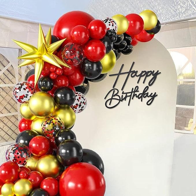 Happy Birthday Sign for Backdrop - Image 3