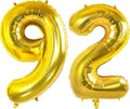 Number 92 Balloons for 92nd Birthday Party Decorations, 0-100 Large No.92 by Joycard