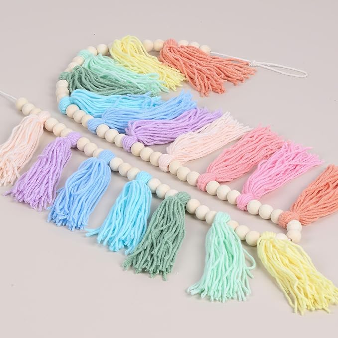 Boho Tassel Garland, Boho Tassel Garland Party Decor - Image 5