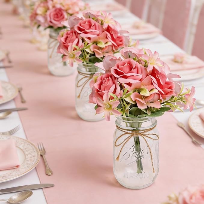 10 Sets Mason Jars Table Centerpiece - Image 5