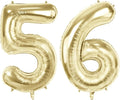 Number 56 Balloons for 56th Birthday Party Decorations, 40 Inch 0-100 by Joycard