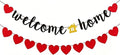 Welcome Home Banner with Heart, Welcome Home Sign, Homecoming Party Sign by Unknown