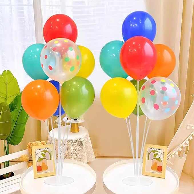 10 Sets Balloon Stand Kit, balloon sticks Holder - Image 2