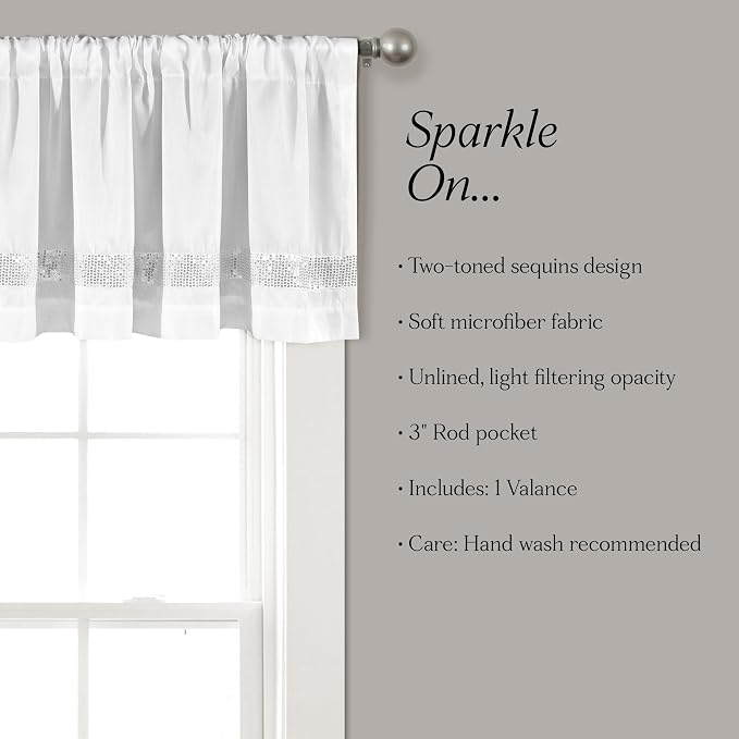 Lush Decor Night Sky Valance Curtain Single - Image 6