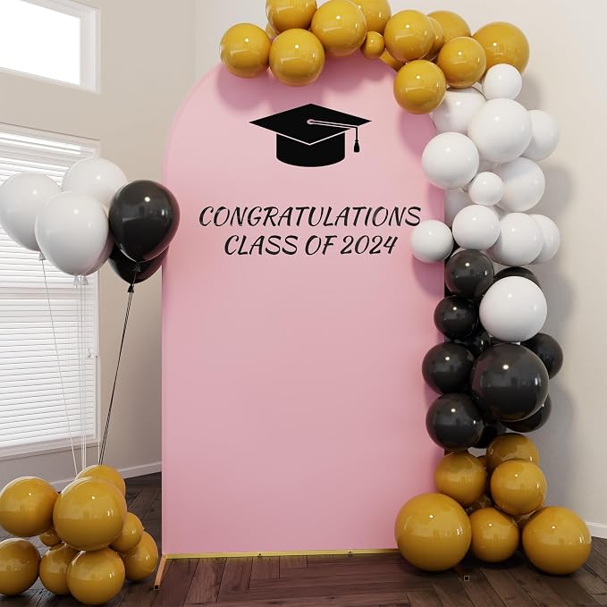 Neatsure Arch Backdrop Stand and Cover Set, 7.2FT Metal Photo Balloon Arch - Image 5