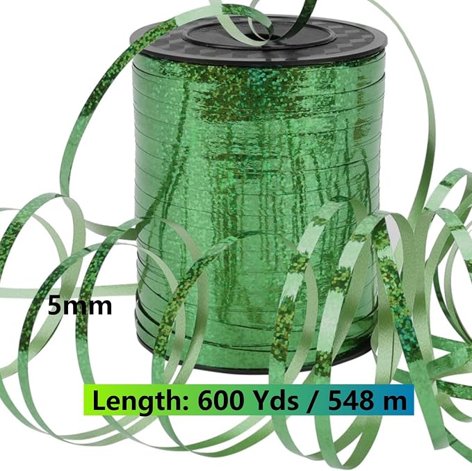 600 Yards Curling Ribbon, Balloon String Roll Ribbon and Bows - Image 4