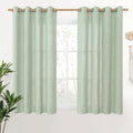 YoungsTex Linen Curtains 45 Inch Length by YoungsTex