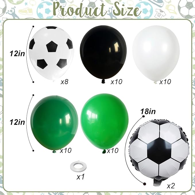 Soccer Balloons - Image 2