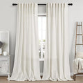 Nanspring Extra Long Curtains 2 Panels 111 Inches Long by Nanspring